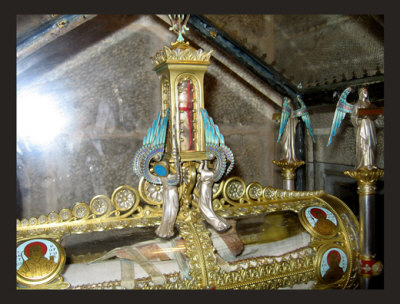 Reliquary encasing the bones of Mary Magdalene